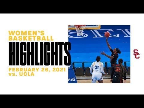 Women's Basketball: UCLA 93, USC 51 - Highlights 2/26/21