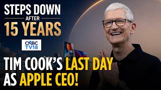 Tim Cook Steps Down As Apple CEO After 15 Years! | N18G | CNBC TV18