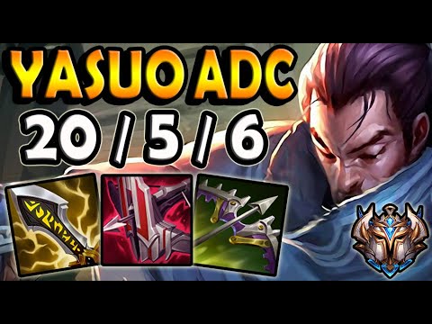 Yasuo ADC vs Samira [ Patch 11.1 ] Lol Korea Challenger ✅
