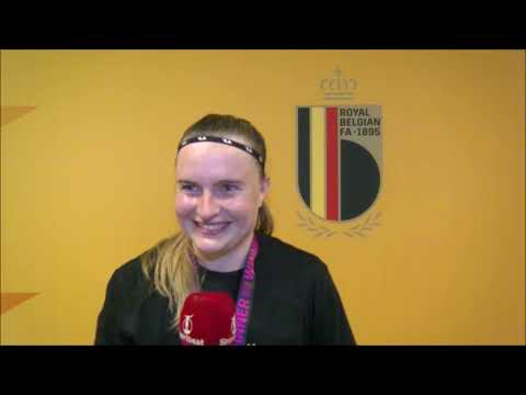 Interview met YLA Club Brugge speelster Davinia Vanmechelen na de winst van de Beker van België 2024