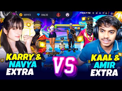 KAAL KARRY & NAVYA EXTRA VS KAAL YT & AMIR EXTRA