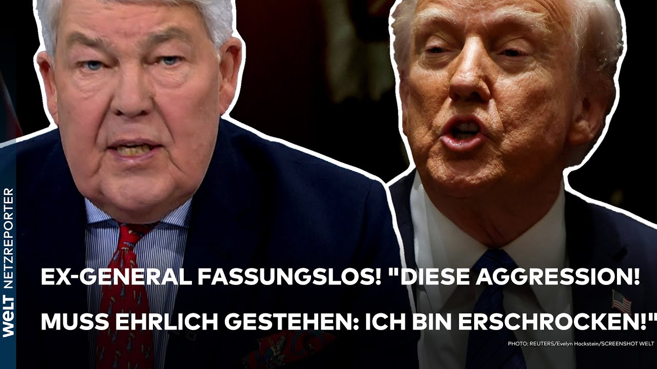 TRUMP: Ex-General fassungslos! "Diese Aggression! Ich muss ehrlich gestehen: Ich bin erschrocken!"