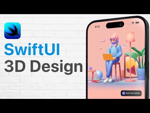 3D Content in iOS & visionOS apps with Spline (Xcode & SwiftUI) thumbnail