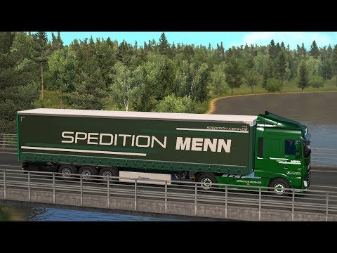 ETS 2 1.35 - DAF XF Euro 6 510 - Trip: Pärnu - Rēzekne