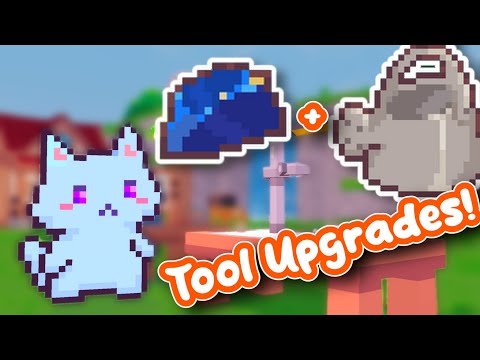We Can Water MORE Tiles Now! (Tool Upgrade Update!) | Calm Furry Snacko Gameplay