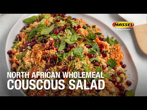 Massel x Good Chef Bad Chef: North African Wholemeal Couscous Salad
