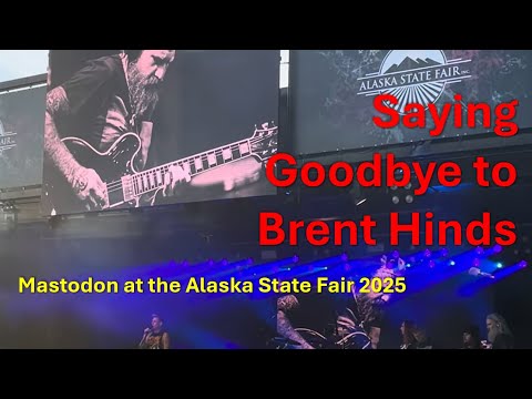 Brann Dailor talks Brent Hinds at the Alaska State Fair 2025