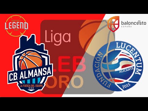PARTIDO COMPLETO LIGA LEB ORO CB ALMANSA CON AFANION VS  HLA ALICANTE FULL MATCH ;)