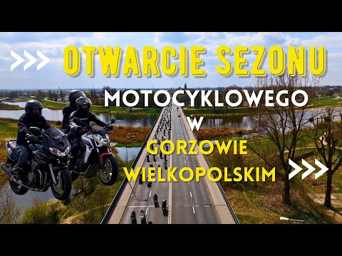 Otwarcie sezonu motocyklowego 2025 - Gorzów Wielkopolski (ujęcia z drona w 4K)