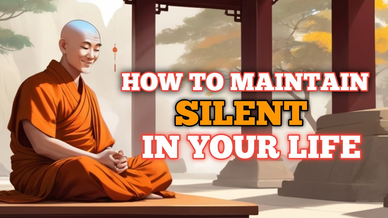 How maintain silence and peace in life! Secret zen teaching