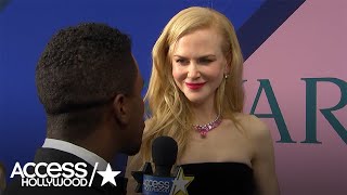 Nicole Kidman Shares Her Red Carpet Secret, Teases 'Big Little Lies' Season 2 Potential