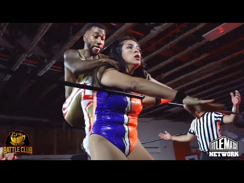 Ashley Vox & Delmi Exo vs Mane Event (Intergender Wrestling) Battle Club Pro/Jobber Tears