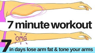 7 DAY CHALLENGE - 7 MINUTE WORKOUT - TO LOSE ARM F