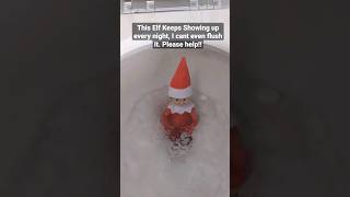 Elf on a shelf, I can't get rid of this thing. #elf #elfyourself #funny