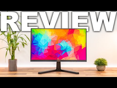 KOORUI 24 inch Curved Gaming Monitor 180Hz FHD 1080P Computer Monitor, 1ms 1500R Display, Adaptive Sync, FreeSync Premium, HDMI 2.0X2 & DP 1.2, VESA, Tilt, 24E6CA video review thumbnail