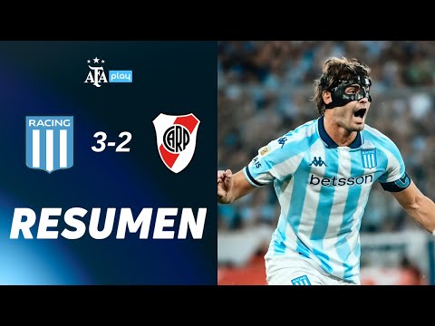 Racing Club 3 vs. 2 River Plate | #TorneoClausura2025 | Resumen | Octavos de Final