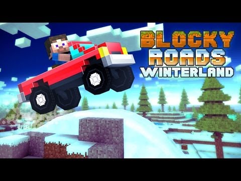Blocky Roads Winterland iPhone 5S iOS 7.1 Beta HD Gameplay Trailer - YouTube