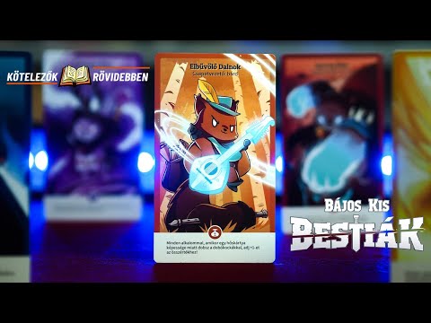 Bájos Kis Bestiák társasjáték  Kötelezők rövidebben (szabálymagyarázó) - reflexshop