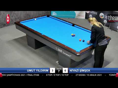 UMUT YILDIRIM & NİYAZİ ŞİMŞEK Bilardo Maçı - 