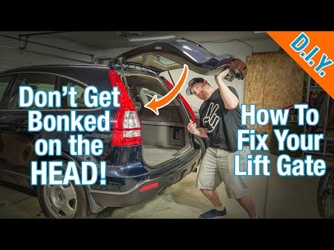 How To Replace Rear Hatch Struts - Make Your Liftgate Stay Open Again!