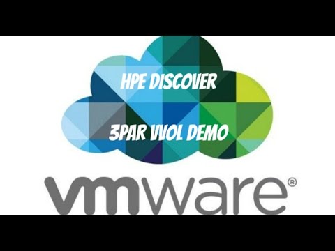 VVOLs Demo - HPE Discover