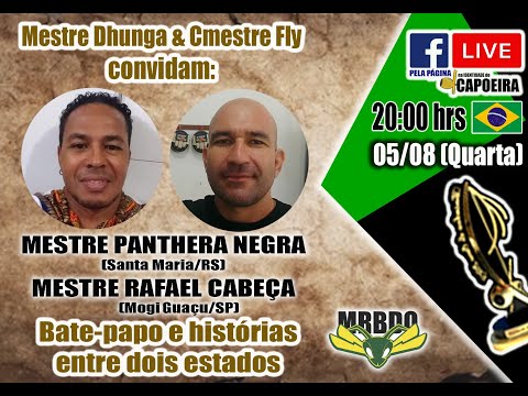 105ª LIVE NA IDENTIDADE DO CAPOEIRA - MESTRES PANTHERA E CABEÇA