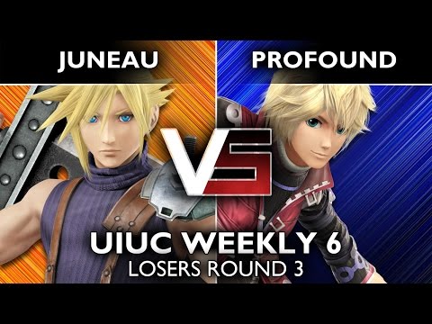 [Smash 4 Weekly #6] Singles Losers Round 3: Juneau (Cloud) vs. PHAM|Profound (Shulk)
