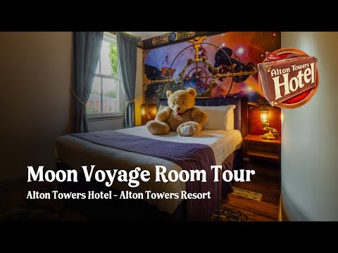 Moon Voyage Room Tour | Alton Towers Hotel at Alton Towers Resort