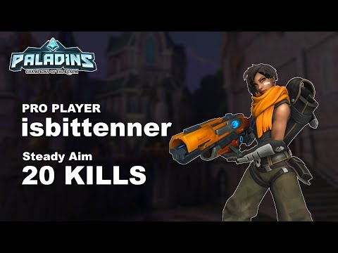 isbittenner Kinessa 20 KILLS!! Paladins Pro (Fnatic) Ranked Gameplay 1440p High Quality Video