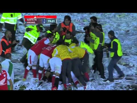 Santa Fe 1 - 0 Gremio Copa Libertadores 2013