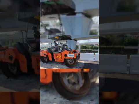 Paving truck cleaning with our Synergy Dry Ice Blasting Machine