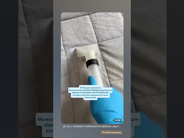 Профессиональная химчистка диванов