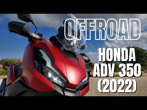 OFFROAD-TEST mit Honda ADV 350 (2022) in Rot (DEUTSCH) | VLOG291
