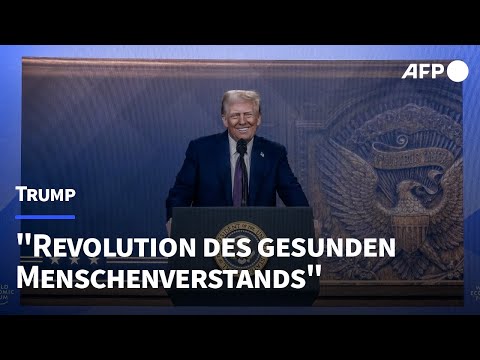 Trump sieht "Revolution des gesunden Menschenverstands" nach Amtsantritt | AFP
