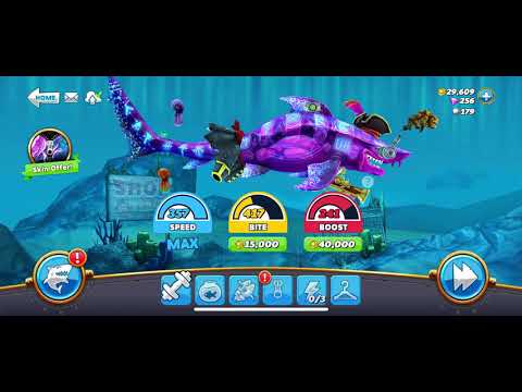 Dark Magic Shark - Hungry Shark Evolution