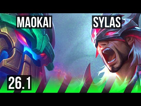 MAOKAI vs SYLAS (JGL) | EUW Diamond | 26.1