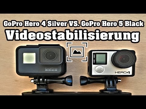 Videostabilisierung GoPro Hero 5 Black VS. GoPro Hero 4 Silver, 4K