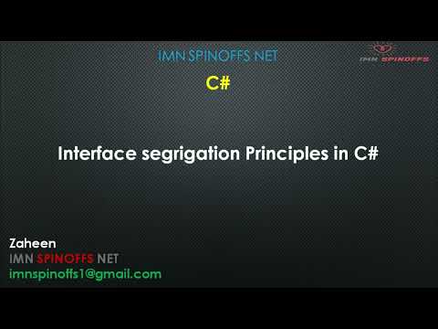 Interface Segregation Principle in C# || Interface Segregation Principle in asp.net || ISP in C#
