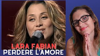 Lara Fabian - Perdere l&#39;amore REACTION!!!