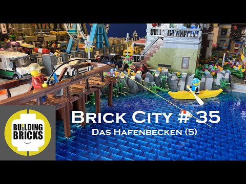 Brick City #35 Das Hafenbecken (5) - Wasser