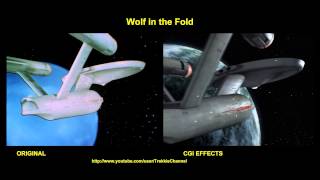 Star Trek - Wolf In The Fold - visual effects comparison