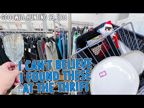 I CAN'T BELIEVE I FOUND THESE AT THE THRIFT | GOODWILL HUNTING S3.E106