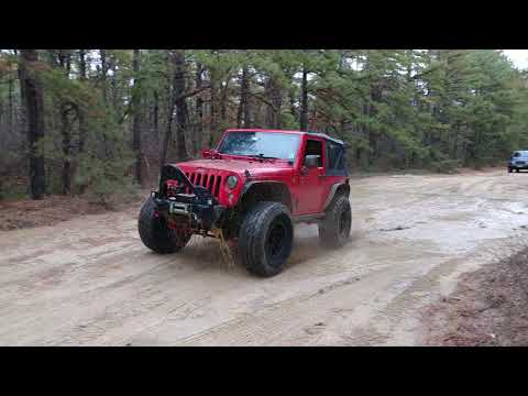 2 Jeep JKs Having Some Fun Offroad