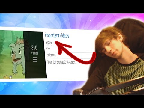 Reacting to the IMPORTANT VIDEOS PLAYLIST!