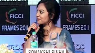 Sonakshi Sinha talks about her journey in Bollywood at FICCI Frames
