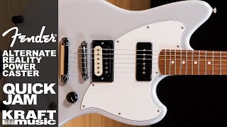 Video thumbnail for Fender Alternate Reality Powercaster - Quick Jam by Kraft Music
