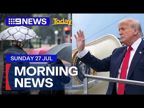 Weather system set to hit south-east; Calls for Cambodia-Thailand ceasefire | 9 News Australia