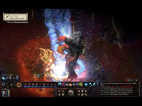 Pillars of Eternity II  Deadfire Solo Priest vs Memory Hoarder PoTD