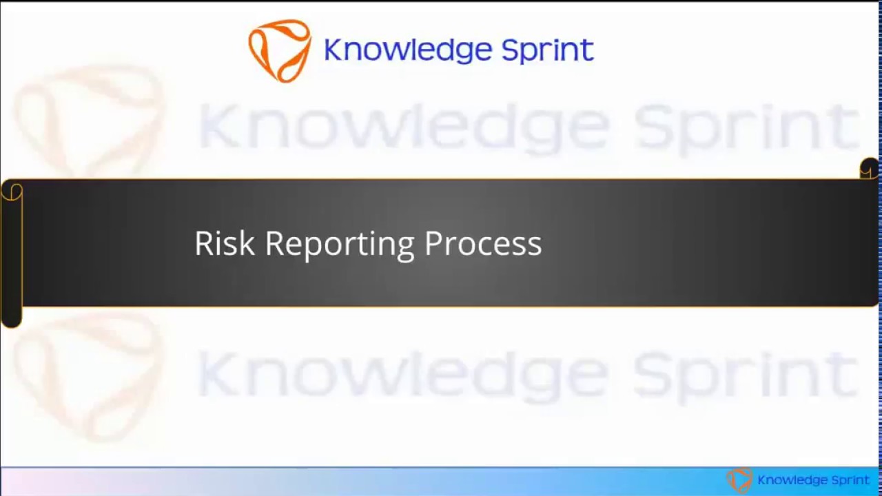 Risk Reporting Process