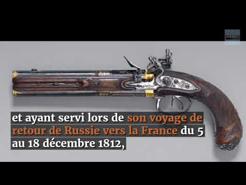 Un très beau pistolet  ayant probablement appartenu à l'Empereur Napoléon 1er